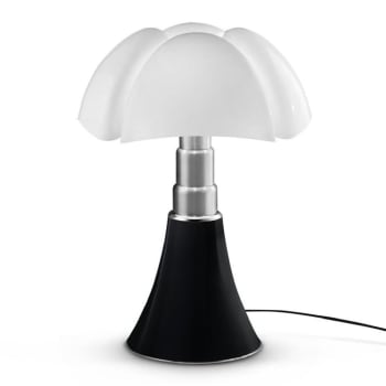 PIPISTRELLO - Lampe Dimmer LED pied télescopique noir H66-86cm