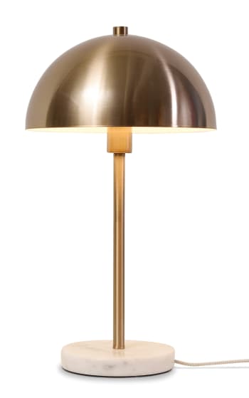 TOULOUSE - Lampe de table dorée H45cm