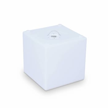 Cubo led 40cm - cubo de luz decorativo, 40x40cm, mando a distancia