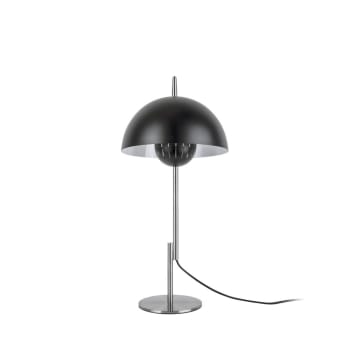 SPHERE TOP - Lampe à poser champignon en métal noir