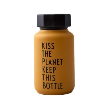 KISS - Bouteille thermos moutarde Kiss The Planet 0,33L