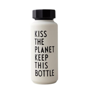 KISS - Bouteille thermos blanche Kiss 0,5L