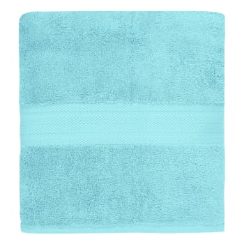 Luxury - Maxi drap de bain 550 g/m²  bleu turquoise 100x150 cm