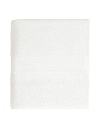 Luxury - Maxi drap de bain 550 g/m²  blanc 100x150 cm
