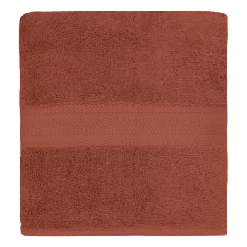 Luxury - Maxi drap de bain 550 g/m²  terracota 100x150 cm