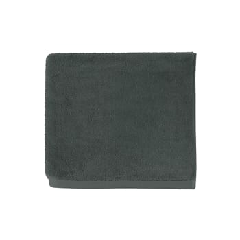 ESSENTIEL - Serviette de bain en coton vert maquis 40x60
