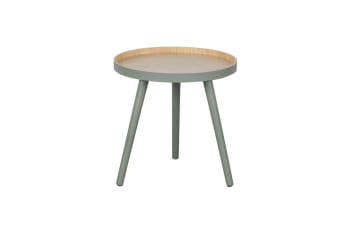 Sasha - Table basse en bois verte