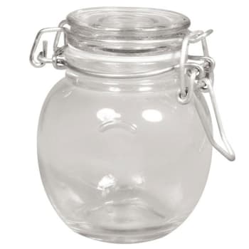VERRE - Vaso di vetro con coperchio