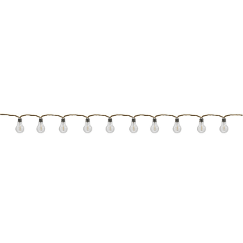 Fantasy cord - Guirlande lumineuse Corde Beige 7.5M 10 Ampoules