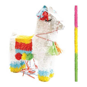 LAMA - Lama Piñata + bastone