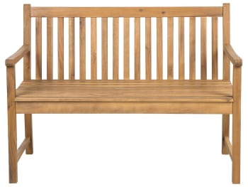 Vivara - Panchina da giardino in legno di acacia 120 cm