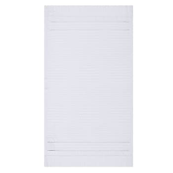Hera - Serviette de bain en coton blanc 30 x 50