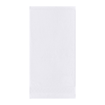 Caresse - Serviette de bain en coton blanc 50 x 100