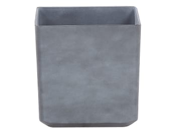 Artiki - Pot de fleurs gris carré 35x35