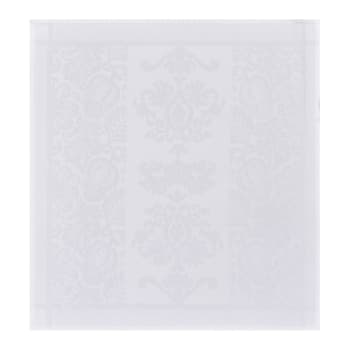Siena blanc - Serviette en coton blanc 58 x 58
