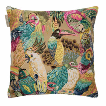 Jungle birds - Fodera per cuscino 40x40 cm Macao