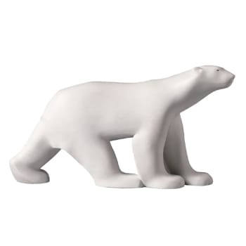 OURS - Statue l'ours blanc de François Pompon L10cm