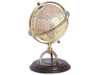 Pizarro - Globus beige Antik Optik mit Kompass 25 cm