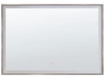 Argens - Wandspiegel Glas silber 60x80