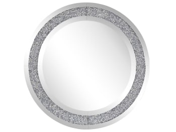 Erbray - Miroir en verre argenté 70x70