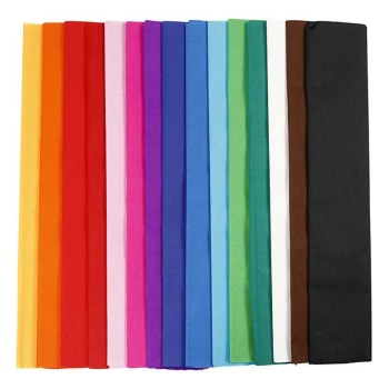 Carta Crespa Multicolore 9 Rotoli - 4,5cm X 25m Per Decorazioni Fai Da Te - Foto 10