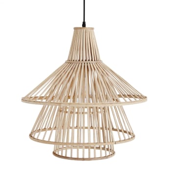 BAMBOU - Lampe suspension en bambou