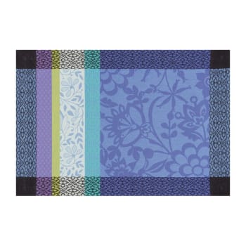 Provence - Set de table en coton bleu lavande 54 x 38