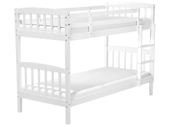 Letto a castello per bambini 190x90cm bianco AMBER