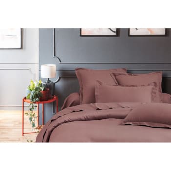 Homescapes - Lenzuolo Cioccolato 100% cotone egiziano 200 fili, marrone