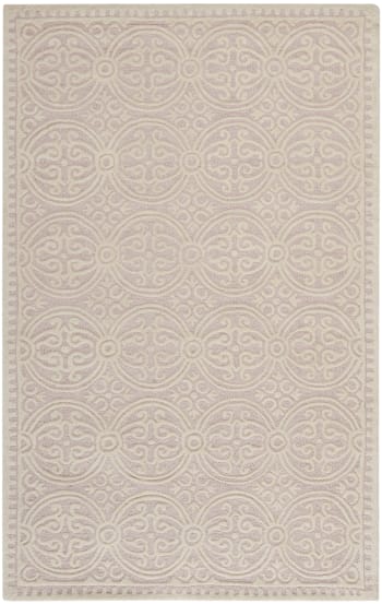 Cambridge - Tapis de salon interieur en rose pâle & ivoire, 183 x 274 cm