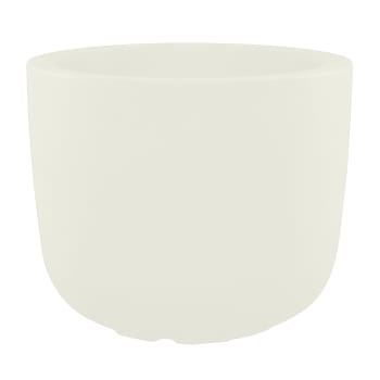 CUP - Pot à fleur en résine recyclable blanc D48cm