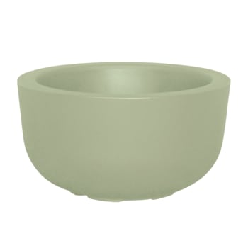 CUP - Pot à fleur en résine recyclable sauge D47cm