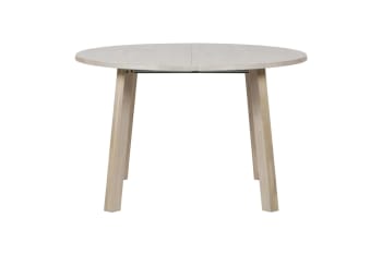 Sidney - Table extensible en chêne blanc