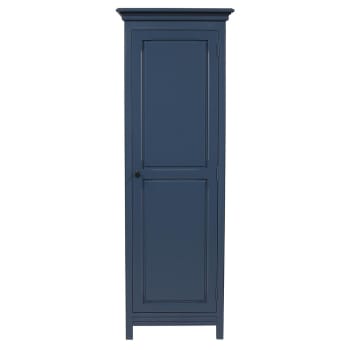 Léandre - Armario 1 puerta de pino azul