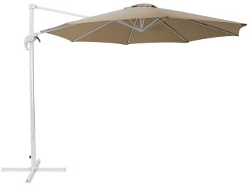 Savona - Grand parasol beige sable ⌀ 300 cm