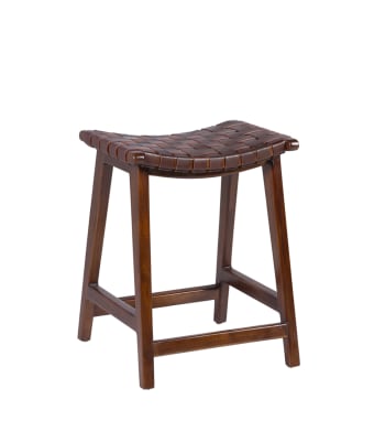 Sgabello Alto In Legno LEONE | Sgabello - Arvestyle