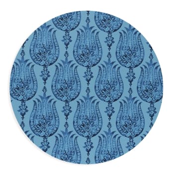 INDIVIDUELS - Set de table rabat turquoise 36 cm