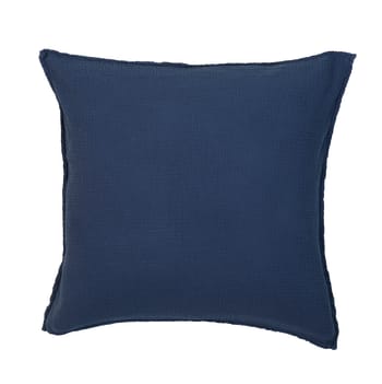 Gaze de coton - Taie d'oreiller gaze de coton bleu nuit 65X65 CM
