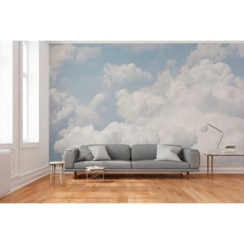 SONGEEN - Papier peint panoramique en papier bleu ciel 432x280