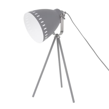 MINGLE - Lampe de table grise H54cm