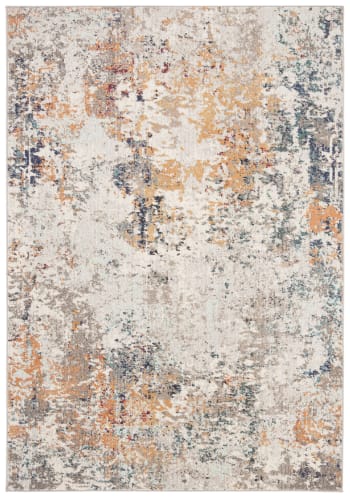 Madison - Tapis de salon interieur en gris & beige, 160 x 229 cm
