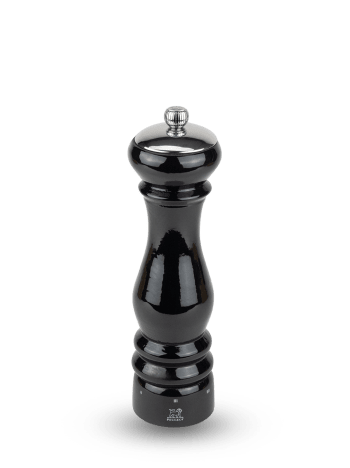 Paris icône - Moulin à sel manuel en bois laqué noir H22cm