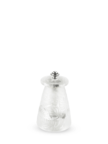 Lalique - Moulin à sel manuel en cristal H9cm