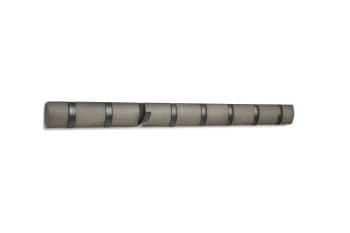 Portemanteau Mural Umbra Flip 5 Crochets Rétractables – Bois Naturel, Design Moderne Gain De Place