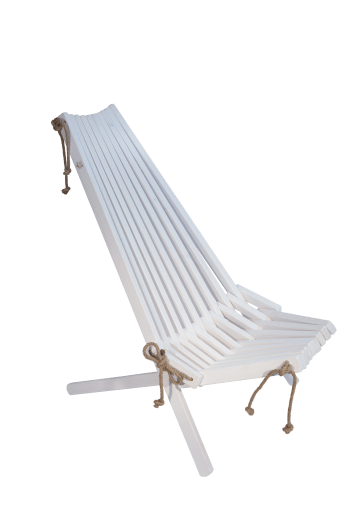 ECOCHAIR - Chilienne eco pin - blanc, huilé