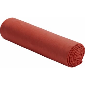 Rouge - Drap Housse lin lave rouge 140x190 cm