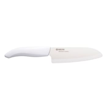 GEN - Petit couteau Santoku blanc 14cm