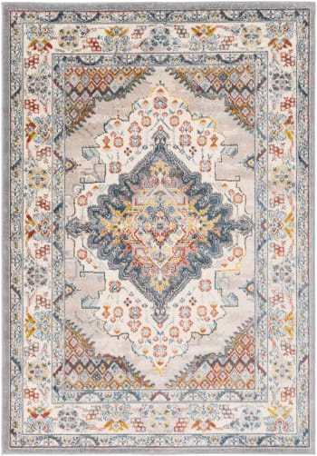 Jade - Orientalischer Vintage Teppich Mehrfarbig/Taupe 200x275