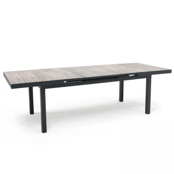 Tivoli - Table extensible en aluminium et céramique