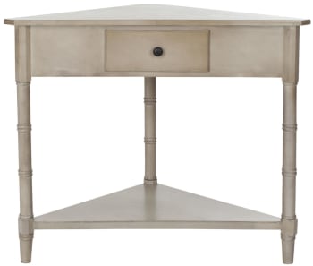 Ilene - Table d'appoint en Bois de pin Gris